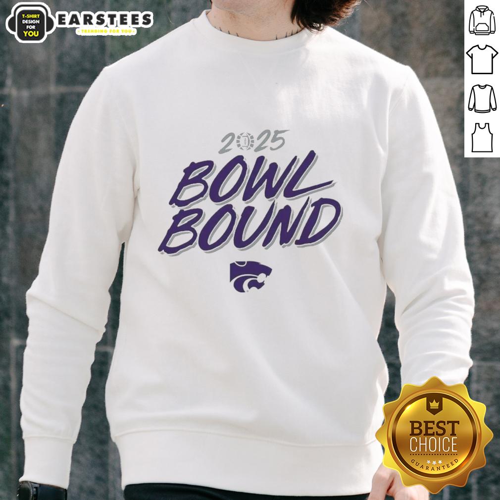 premium-kansas-state-wildcats-2025-bowl-bound-sweatshirt Alt Text: Premium Kansas State Wildcats 2025 Bowl Bound sweatshirt featuring team colors and logo, perfect for fans and supporters.