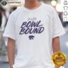 Premium Kansas State Wildcats 2025 Bowl Bound T-Shirt featuring team colors and logo, perfect for game day wear.