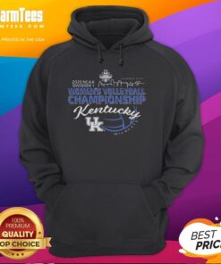 Alt Text: Premium Kentucky Wildcats 2025 NCAA Division I Women's Volleyball Championship Final Four Bound Hoodie in blue.