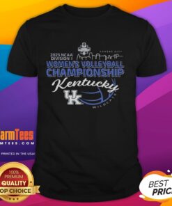 Premium Kentucky Wildcats 2025 NCAA Division I Women's Volleyball Championship Final Four Bound T-Shirt design