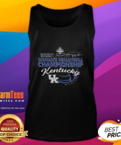 Premium Kentucky Wildcats 2025 NCAA Division I Women's Volleyball Championship Final Four Bound Tank Top in blue.