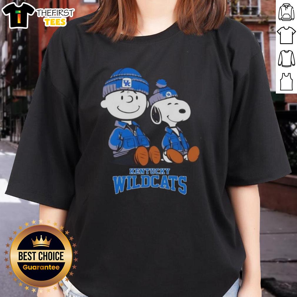 premium-kentucky-wildcats-x-snoopy-and-charlie-brown-ladies-tee Premium Kentucky Wildcats X Snoopy and Charlie Brown ladies tee featuring vibrant graphics and comfortable fit.