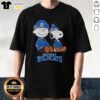 Premium Kentucky Wildcats X Snoopy and Charlie Brown T-Shirt featuring vibrant graphics and a comfortable fit for fans.