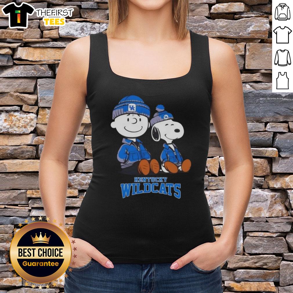 premium-kentucky-wildcats-x-snoopy-and-charlie-brown-tank-top Premium Kentucky Wildcats X Snoopy and Charlie Brown tank top featuring vibrant graphics and a comfortable fit.