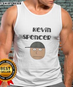 Premium Kevin Spencer character tank top featuring a vibrant design, perfect for casual wear and fan apparel.