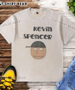 Premium Kevin Spencer Character Washed T-Shirt featuring vibrant graphic design and soft fabric for ultimate comfort.