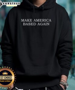Premium Make America Based Again Hoodie in bold colors, featuring a stylish design for patriotic fashion lovers.