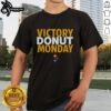 Premium Max Starks Victory Donut Monday Pittsburgh Steelers T-Shirt featuring bold team graphics and a comfortable fit.
