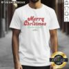 Alt Text: Premium Merry Christmas Shitter's Full T-Shirt featuring a festive design, perfect for holiday gatherings and gifts.