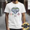 Premium Miami Hurricanes vs Ohio State Buckeyes 2025 Goodyear Cotton Bowl logo T-shirt featuring vibrant team graphics.