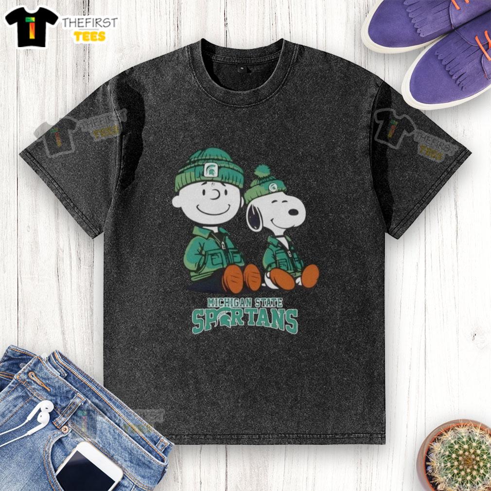 premium-michigan-state-spartans-x-snoopy-and-charlie-brown-washed-t-shirt Premium Michigan State Spartans X Snoopy and Charlie Brown washed t-shirt featuring vibrant graphics and soft fabric.