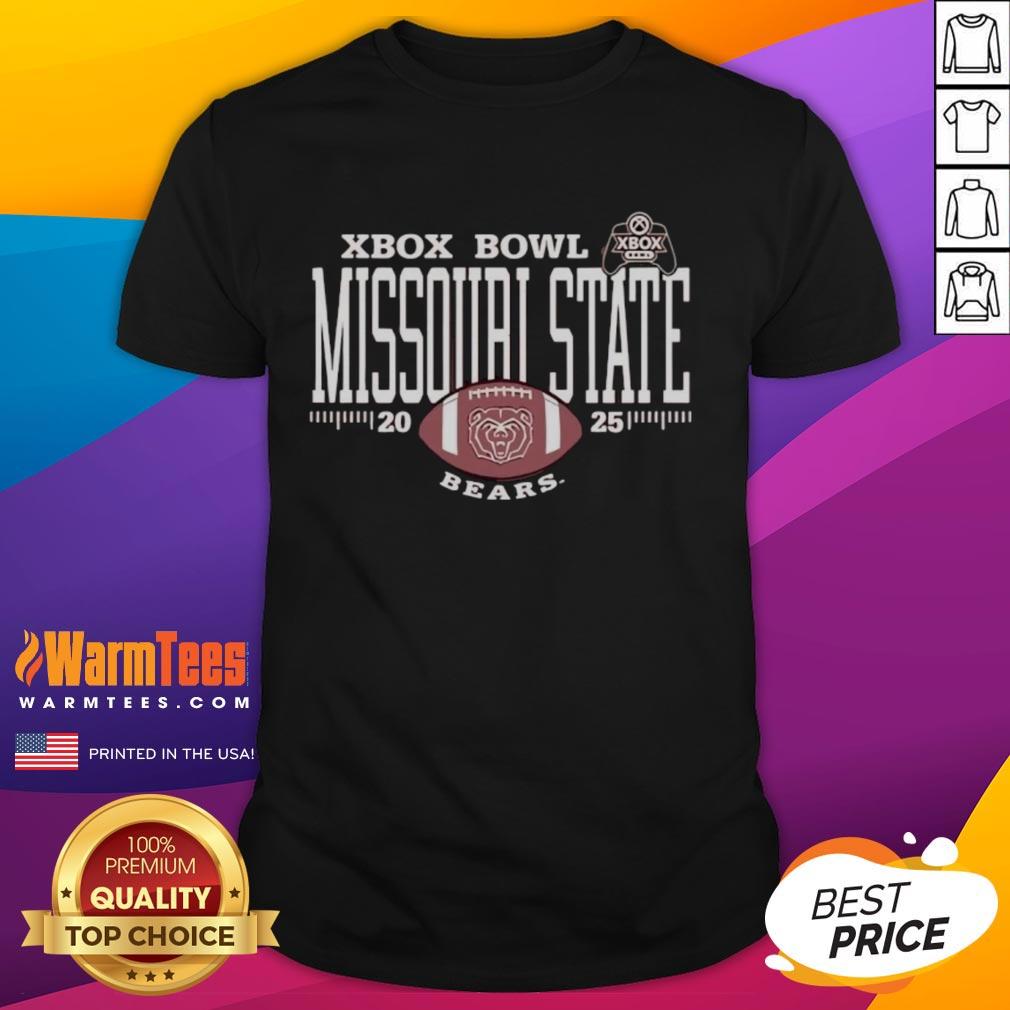 premium-missouri-state-bears-2025-xbox-bowl-logo-t-shirt-1 Premium Missouri State Bears 2025 Xbox Bowl Logo T-Shirt featuring vibrant team colors and logo design for fans.