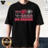Premium My Heart Beats For Georgia Bulldogs Football T-Shirt featuring vibrant team colors and bold graphic design.