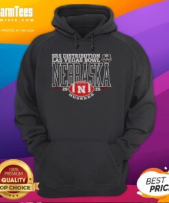 Premium Nebraska Cornhuskers 2025 Las Vegas Bowl Logo Hoodie featuring bold team colors and iconic design.