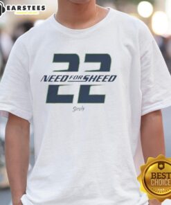Premium Need For Sheed 22 graphic T-shirt featuring bold design and vibrant colors for basketball fans.