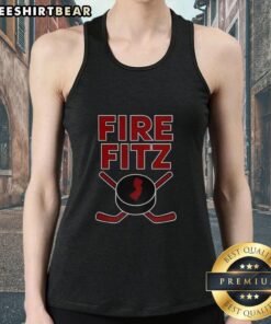 Premium New Jersey Devils Fire Fitz tank top for fans, featuring vibrant colors and team logo for ultimate game day style.