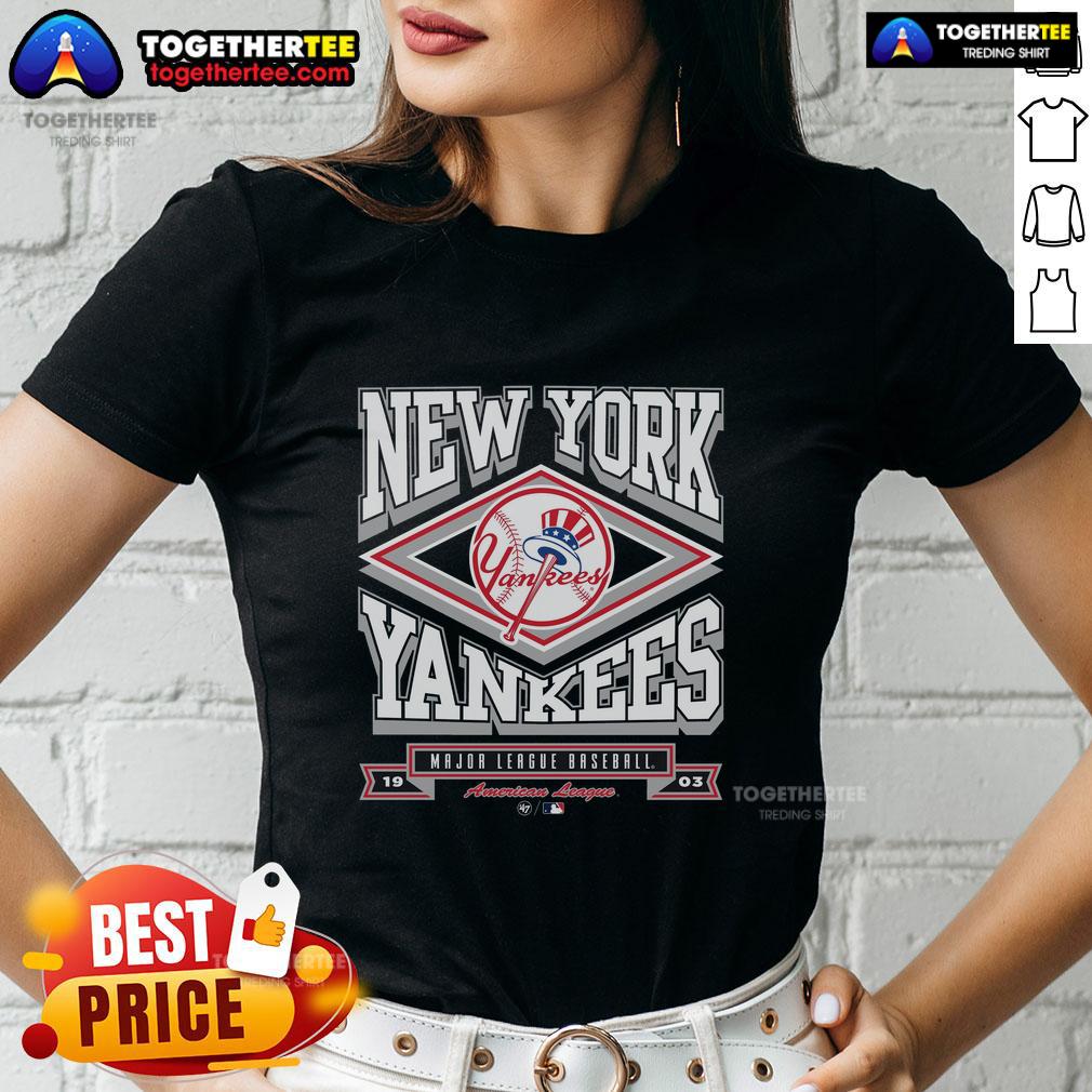 Premium New York Yankees Heater Ladies Tee Premium New York Yankees Heater Ladies Tee featuring stylish design and comfortable fit for female fans.