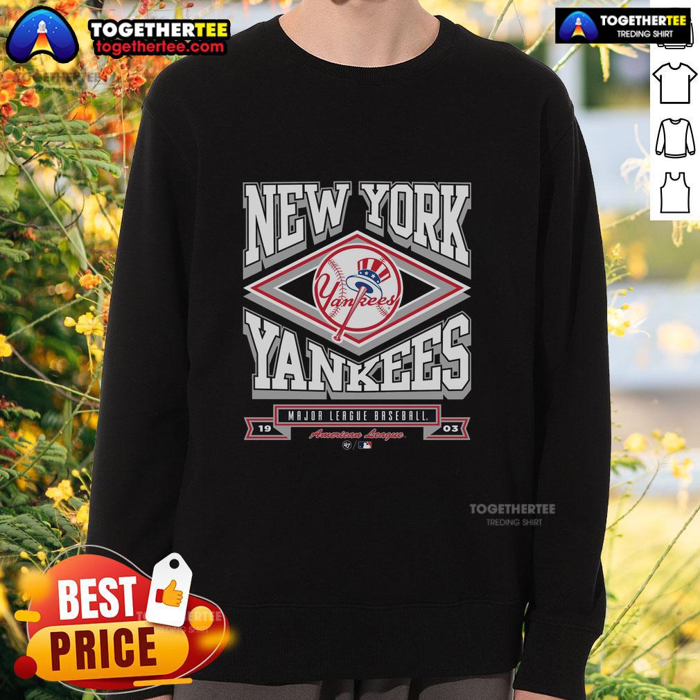 Premium New York Yankees Heater Sweatshirt Premium New York Yankees Heater Sweatshirt in navy blue, featuring the iconic Yankees logo and a cozy design.
