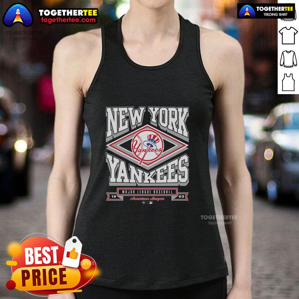 Premium New York Yankees Heater Tank Top Premium New York Yankees heater tank top featuring bold team logo, perfect for summer and game day style.