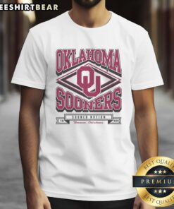 Premium Oklahoma Sooners Heater T-Shirt featuring bold team logo and vibrant colors, perfect for fans and game day.