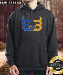 Alt Text: Premium One Before I Die Buffalo Sabres logo parody hoodie featuring a unique design and vibrant colors.