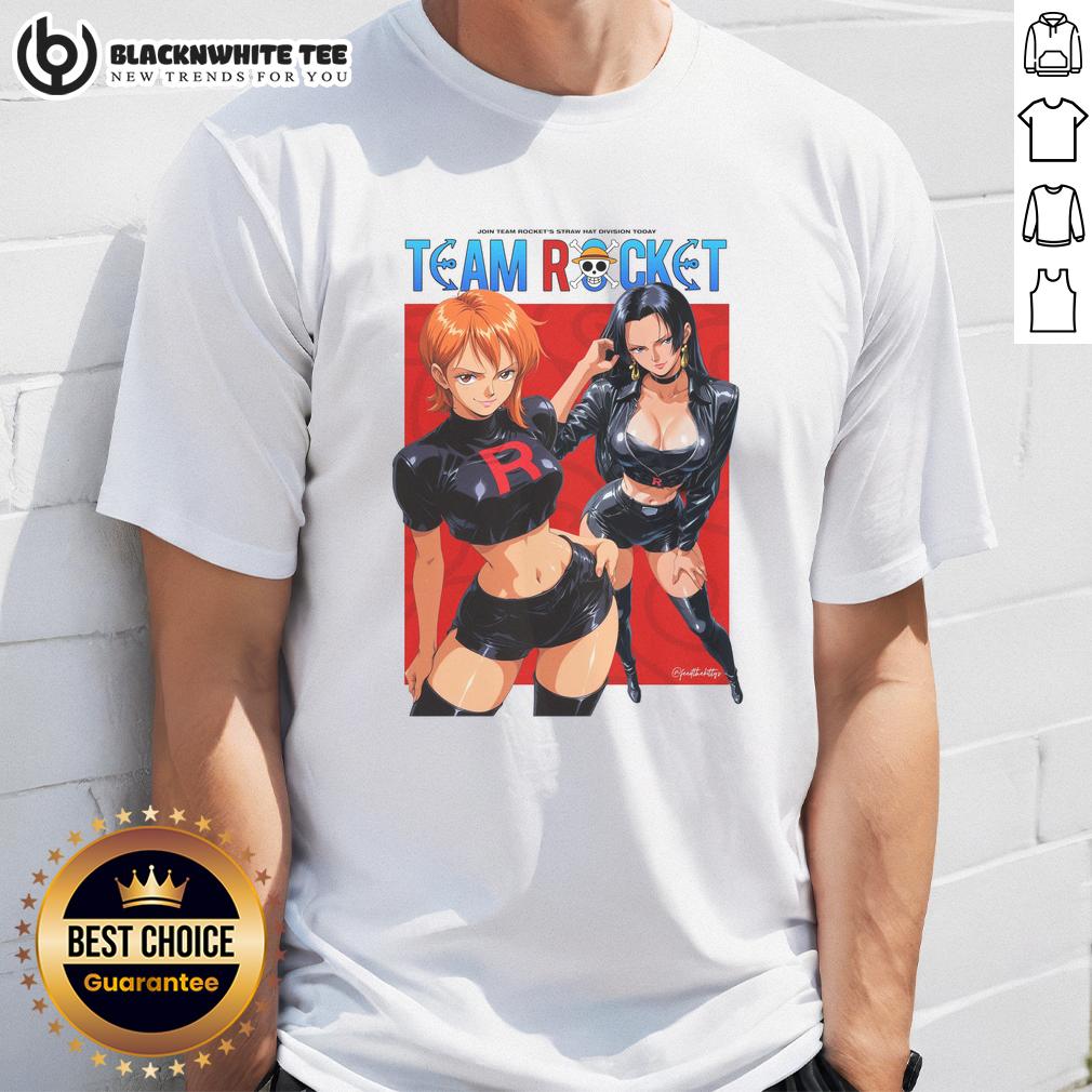 Premium One Piece X Team Rocket T Shirt Premium One Piece X Team Rocket T-Shirt featuring vibrant designs of iconic characters for anime fans.