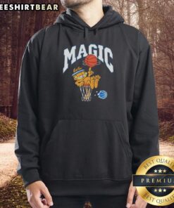 Premium Orlando Magic X Garfieid Hoodie featuring vibrant team colors and stylish design for fans and collectors.