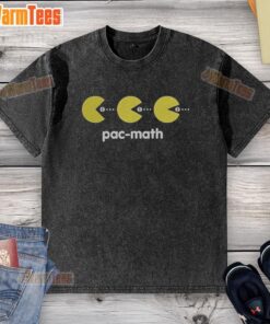 Premium Pac Math Stuart Bloom washed t-shirt featuring a vibrant design, perfect for casual wear and math enthusiasts.