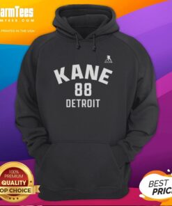 Premium Patrick Kane Detroit Red Wings hoodie featuring name and number 88 for ice hockey fans.