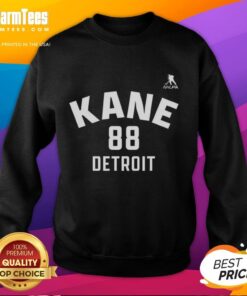 Alt Text: Premium Patrick Kane Detroit Red Wings Ice Hockey sweatshirt featuring name and number 88, perfect for fans.