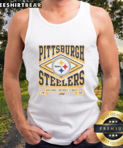 Premium Pittsburgh Steelers heater tank top featuring bold team logo, perfect for game day and casual wear.