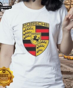 Alt Text: Premium Porsche logo on a stylish tee, featuring Im not saying Im better, but I do drive for car enthusiasts.
