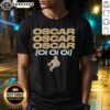 Premium Purdue Boilermakers Basketball T-Shirt featuring Oscar Cluff with 'Oi Oi Oi' slogan for fans and supporters.