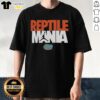Premium Reptile Mania Florida Gators logo T-shirt featuring vibrant colors and a stylish design for fans and collectors.