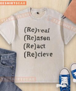 Premium Reveal Reason React Receive washed t-shirt in soft fabric, showcasing a stylish casual look for everyday wear.