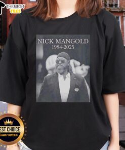 Premium Rip Nick Mangold 1984-2025 Ladies Tee featuring stylish design, perfect for fans and casual wear.