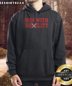 Premium Ryan Day Ohio State Buckeyes hoodie featuring 'Win With Huxility' design, perfect for football fans.
