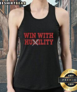 Premium Ryan Day Ohio State Buckeyes football tank top featuring 'Win With Huxility Humility' design for fans.