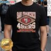 Premium San Francisco 49ers heater t-shirt featuring bold team logo and stylish design for fans and collectors.