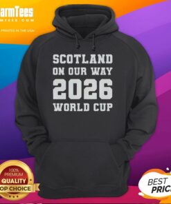 Premium Scotland hoodie for 2026 World Cup, featuring vibrant colors and stylish design, perfect for fans.