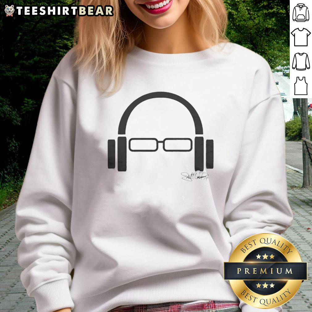 premium-scott-van-pelt-sportscaster-and-sports-talk-show-logo-sweatshirt Alt Text: Premium Scott Van Pelt sportscaster logo sweatshirt featuring a stylish design for sports talk show fans.