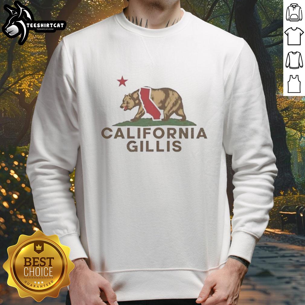 premium-shane-gillis-california-bear-california-republic-wordplay-vintage-sweatshirt Premium Shane Gillis California Bear sweatshirt features vintage California Republic wordplay design.