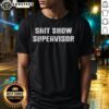 Premium Shit Show Supervisor Letter Meme T-Shirt featuring humorous graphic design for casual wear and meme lovers.