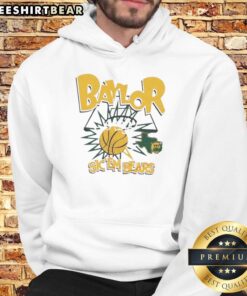 Premium Sic Em Baylor Bears Slam Hoodie featuring a vibrant design and comfortable fit, perfect for fans and game days.