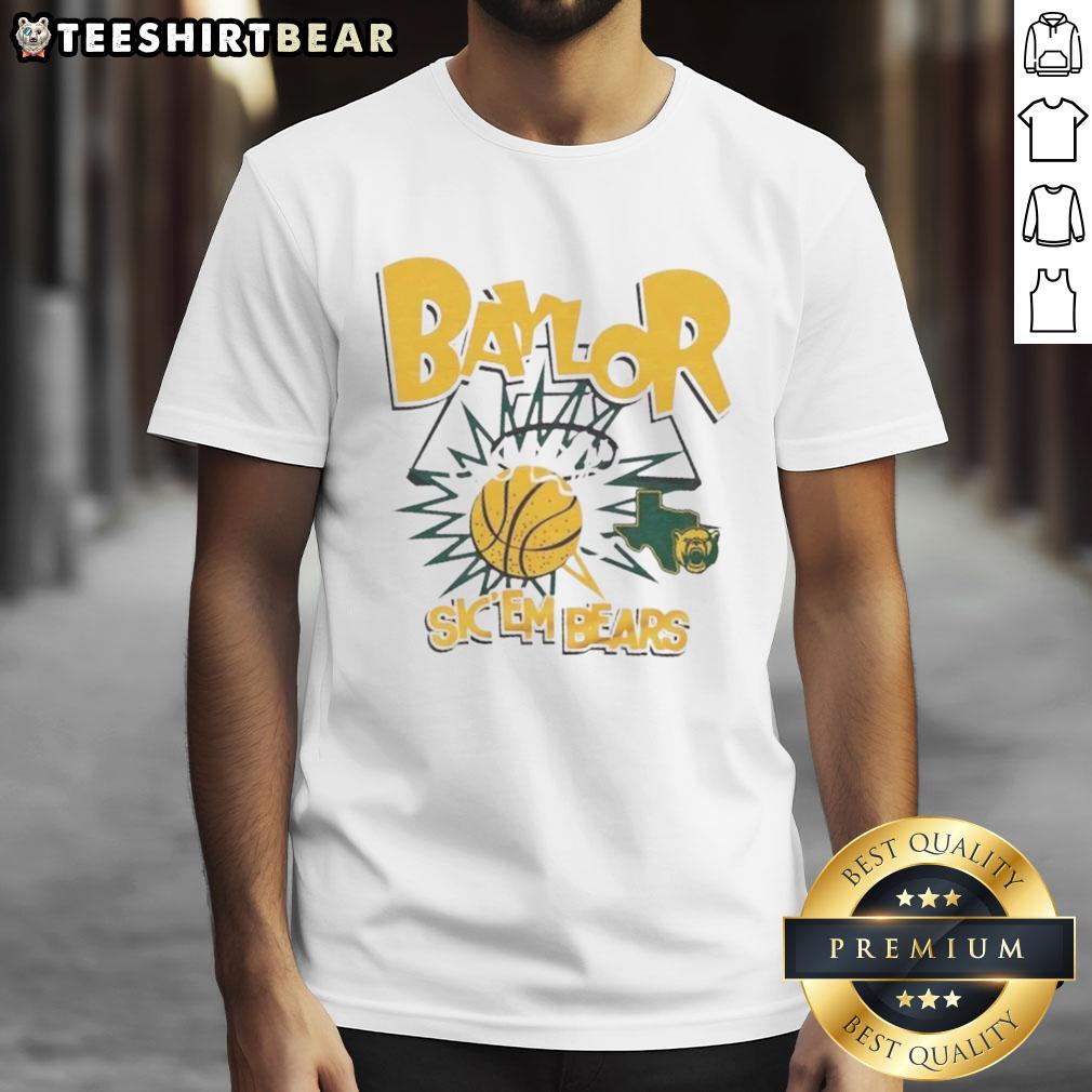 premium-sic-em-baylor-bears-slam-t-shirt Premium Sic 'Em Baylor Bears Slam T-Shirt featuring bold graphics and comfortable fit for fans and supporters.