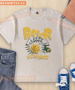 Alt Text: Premium Sic Em Baylor Bears Slam Washed T-Shirt featuring vibrant team colors and a comfortable fit for fans.