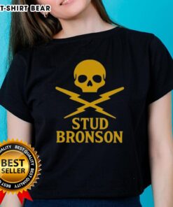 Premium Skull The Peacemakers Brutal Ladies Tee featuring a unique skull design on a stylish women's t-shirt.