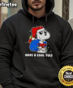 Premium Snoopy Santa Hat hoodie for Merry Christmas and Have A Cool Yule celebrations, featuring festive design.