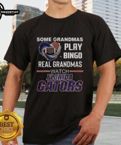 Alt Text: Premium Florida Gators T-Shirt for grandmas who love bingo, featuring a fun and colorful design.