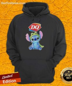 Premium Stitch Cosplay Crocodile X Dairy Queen Hoodie featuring vibrant colors and playful design for fans of both brands.
